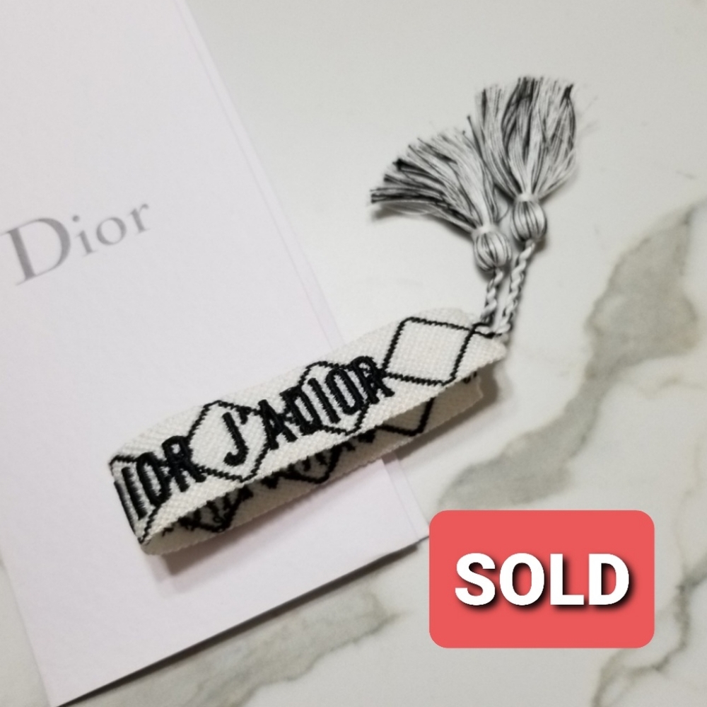 ❌SOLD❌ Christian Dior J'adior Friendship Bracelet